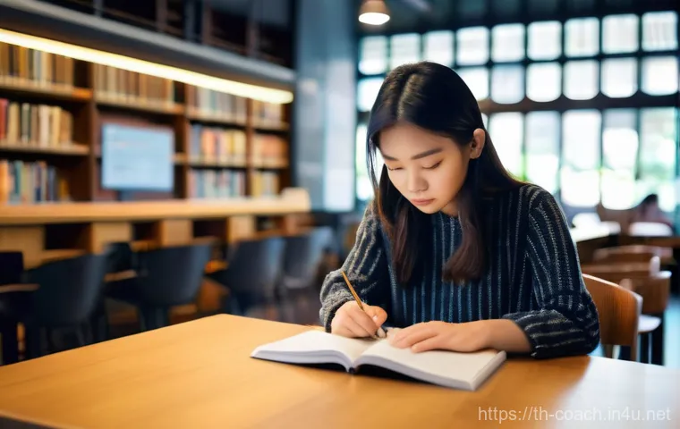 스포츠지도사 필기시험 오답 노트 작성 - **Prompt**: "A focused young Thai university student, late teens to early twenties, diligently creat... 스포츠지도사 필기시험 오답 노트 작성 - **Prompt**: "A focused young Thai university student, late teens to early twenties, diligently creat...